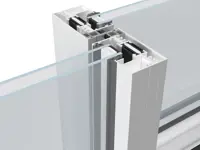 WG 100 Slimline liukuovielementti