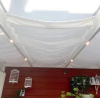 Katon aurinkosuoja kiskolla