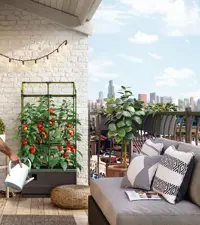 Kasvatuslaatikko Cityjungle säleiköllä