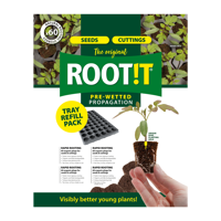 ROOT!T Viljelybriketit Kookoskuitu Täyttöpakkaus 60 kpl