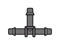 Hozelock T-liitin 4mm