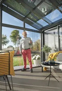 Kaukosäädin teltan Zip-Screen